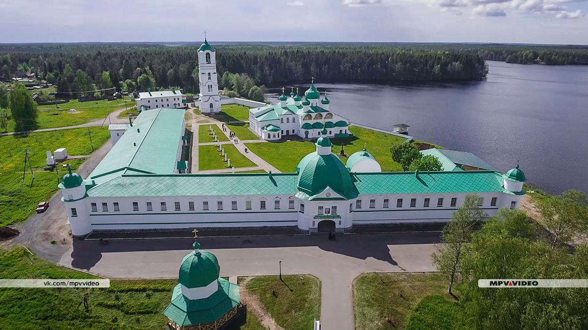 Александро-Свирский монастырь - Фото с высоты птичьего полета, съемка с  квадрокоптера - PilotHub