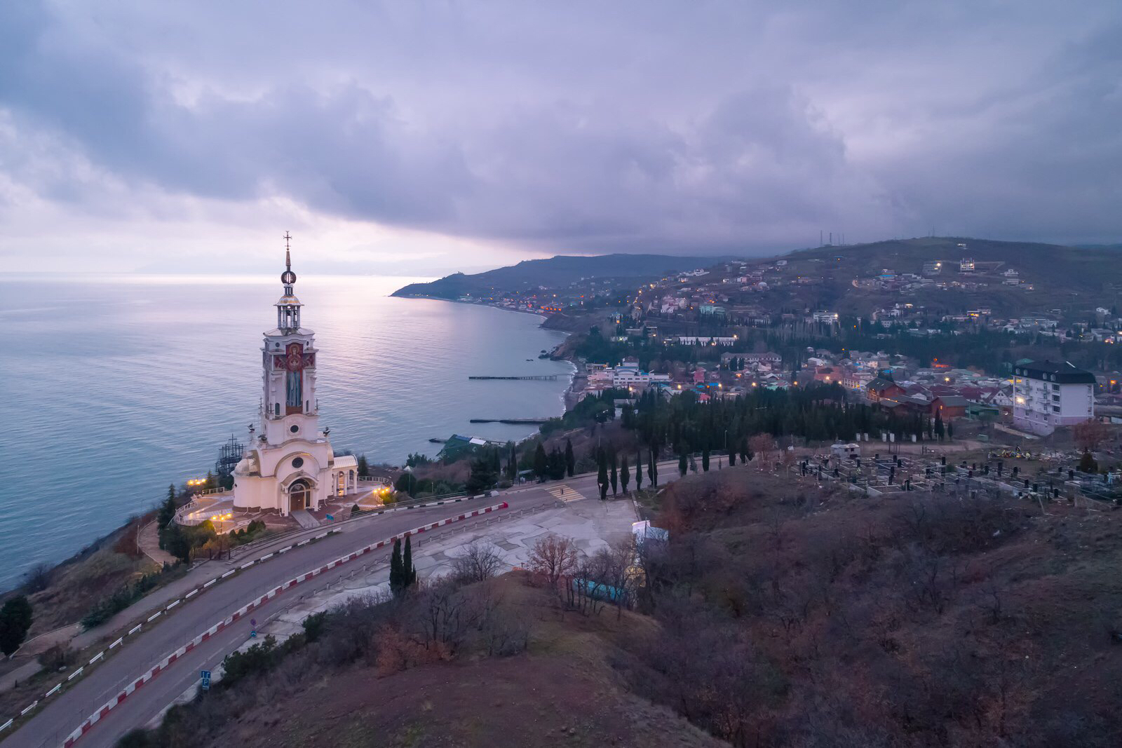 Южный берег Крыма с высоты птичьего полета