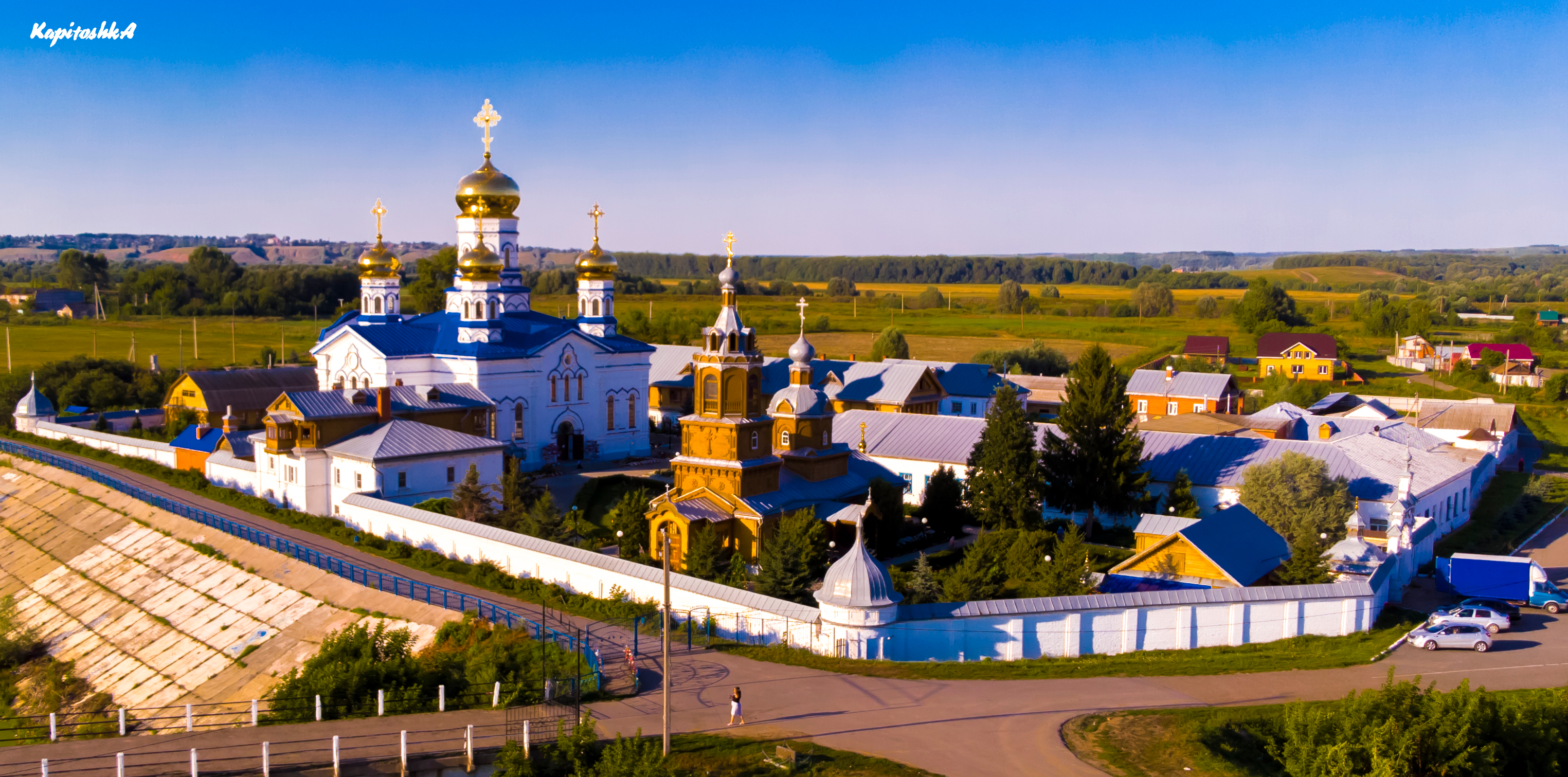 Тихвинский монастырь город Цивильск