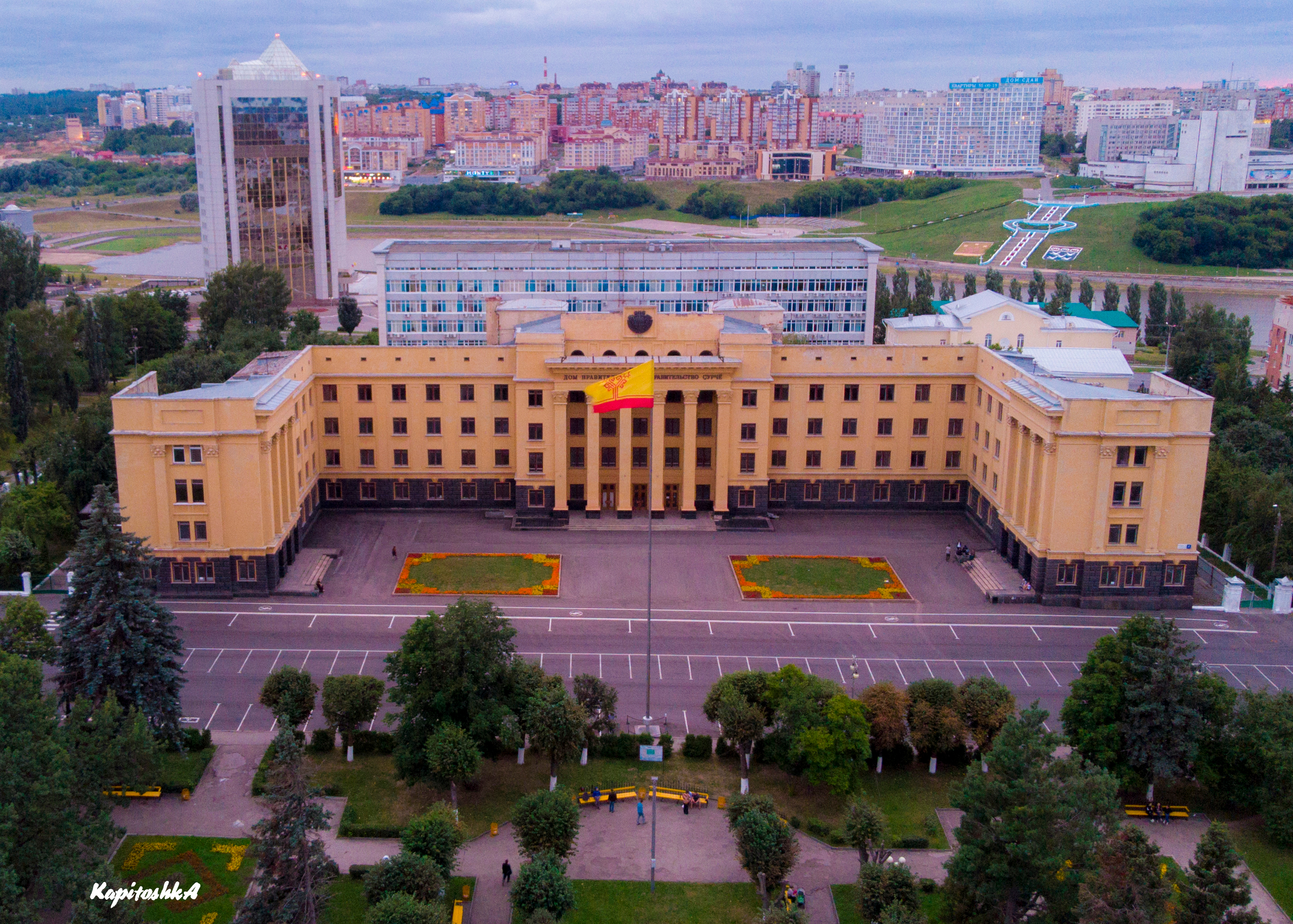 Чебоксары - Фото с высоты птичьего полета, съемка с квадрокоптера - PilotHub