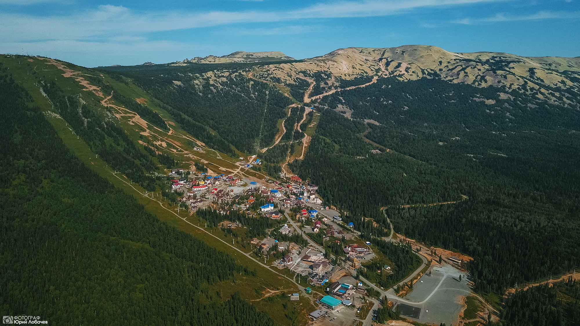 Поселок Шерегеш гора Мустаг