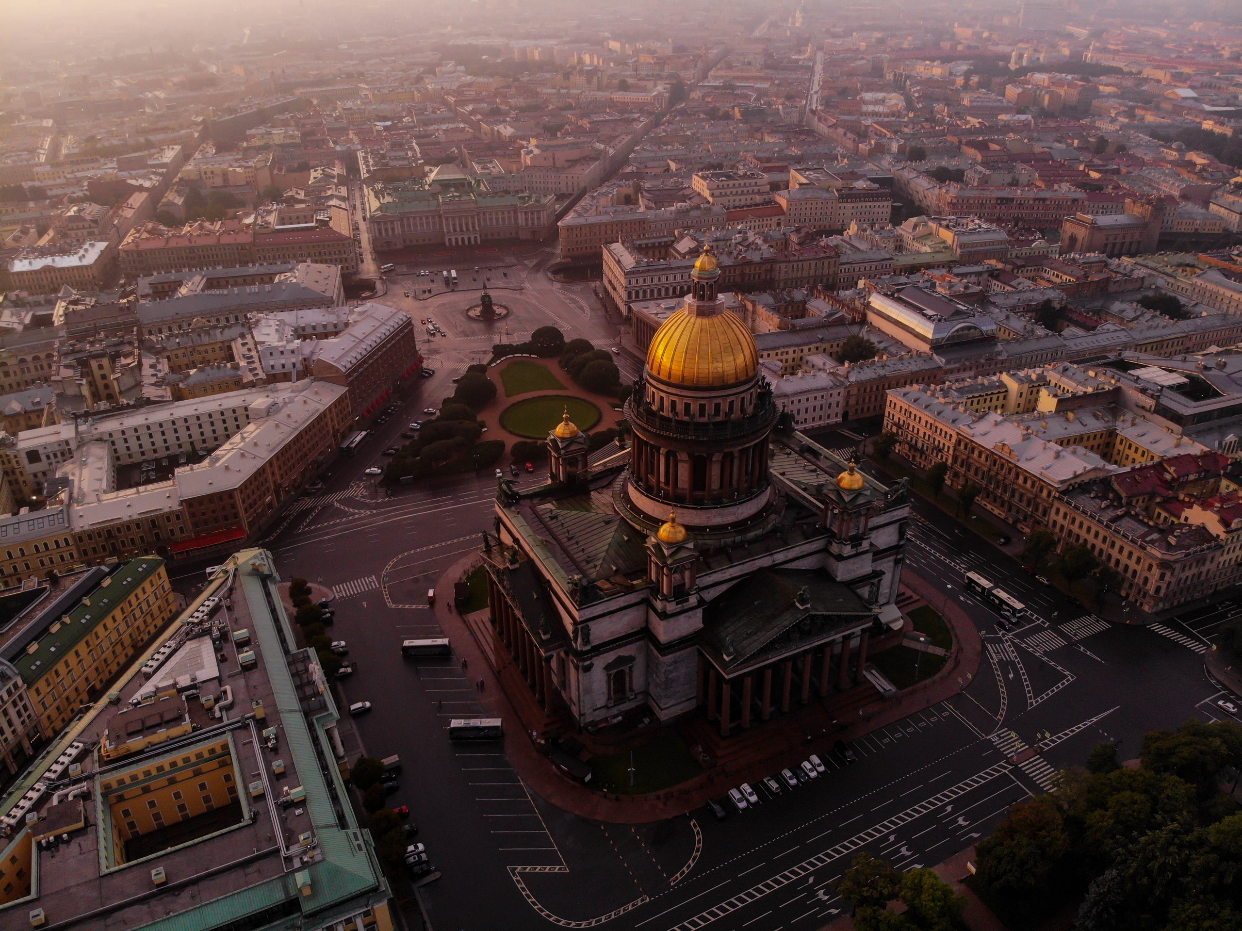 Исаакиевский собор вид сверху фото