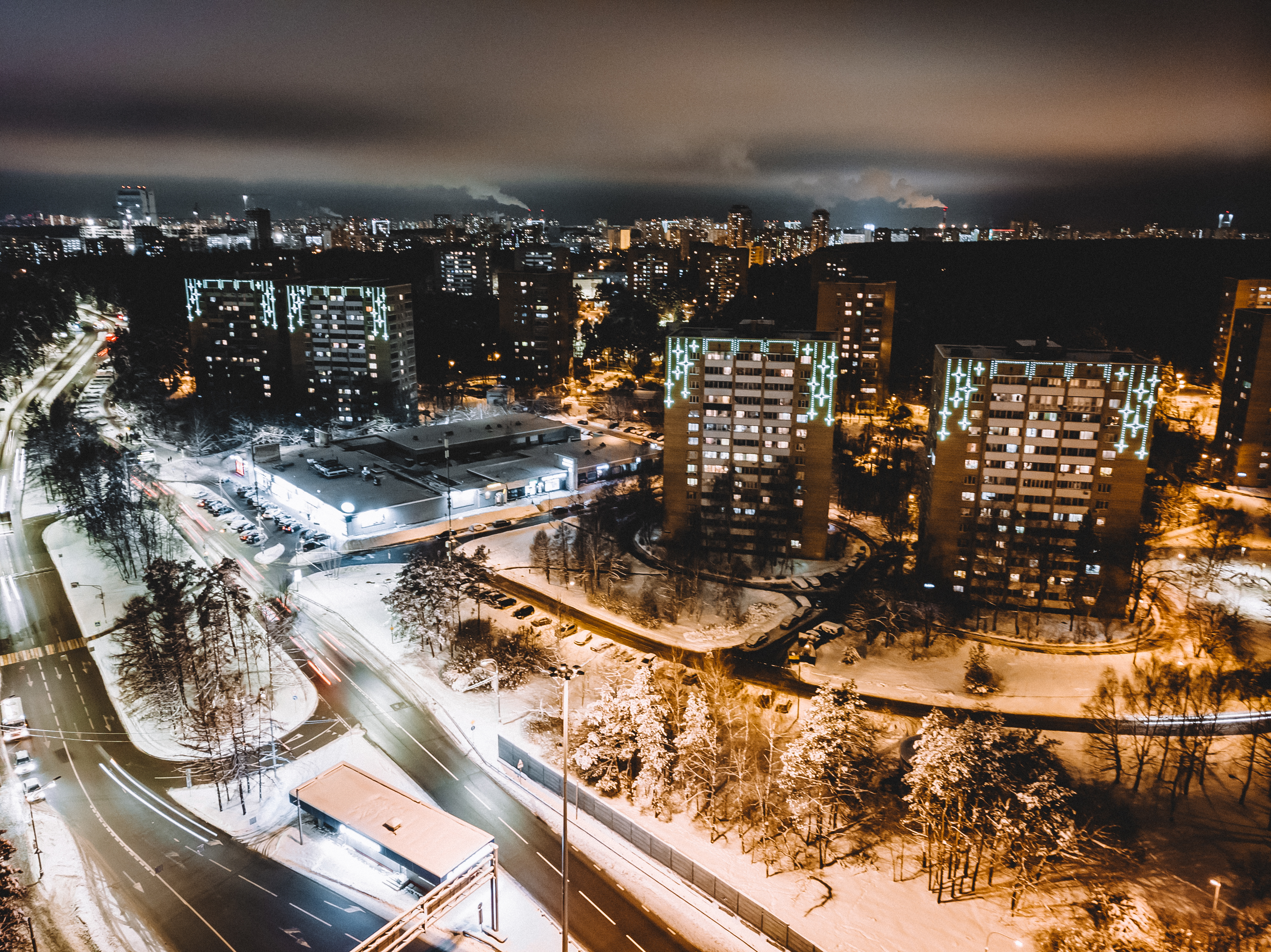 Фото зеленограда с высоты