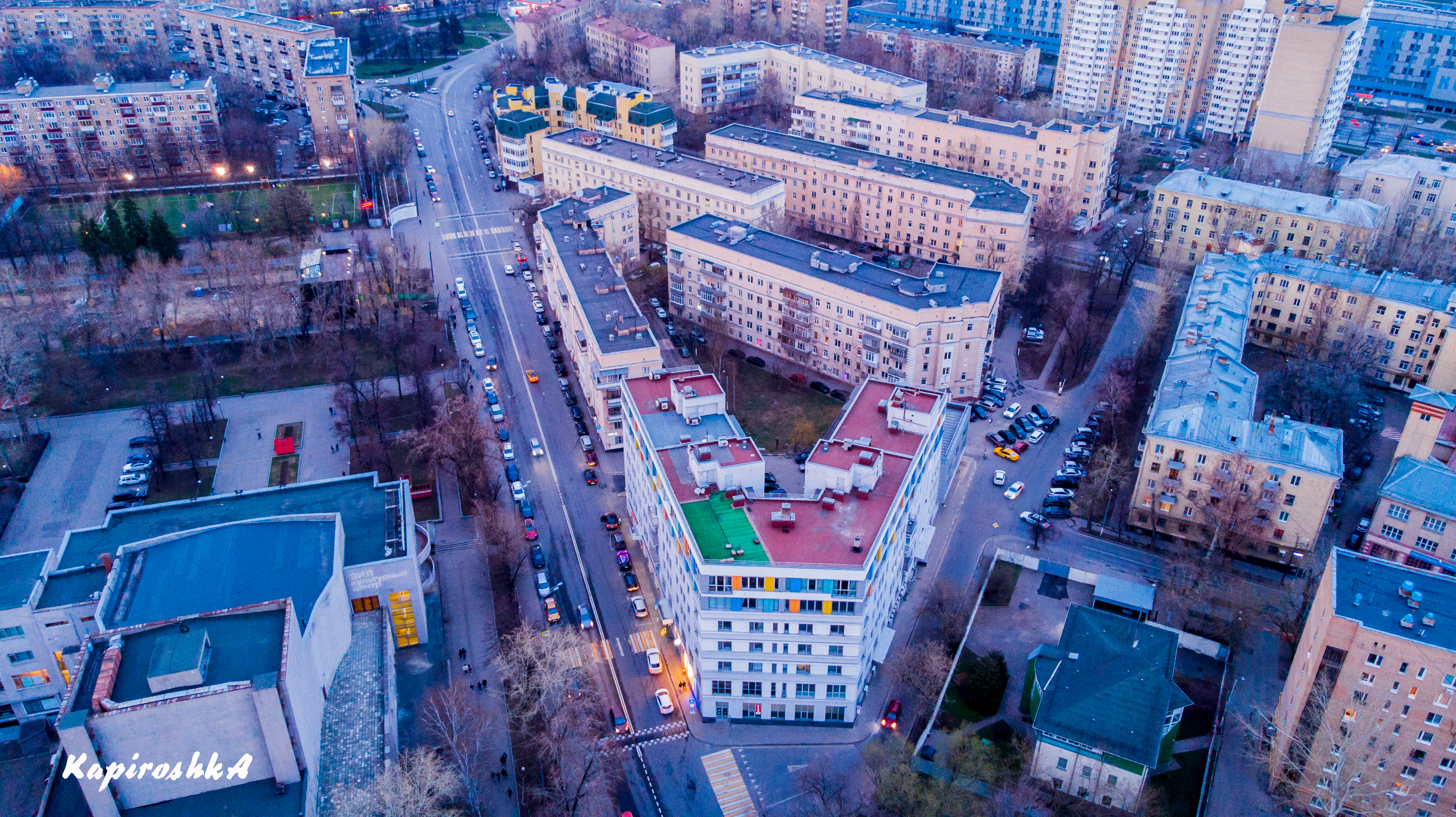 Москва, Метро Автозаводская - Фото с высоты птичьего полета, съемка с  квадрокоптера - PilotHub