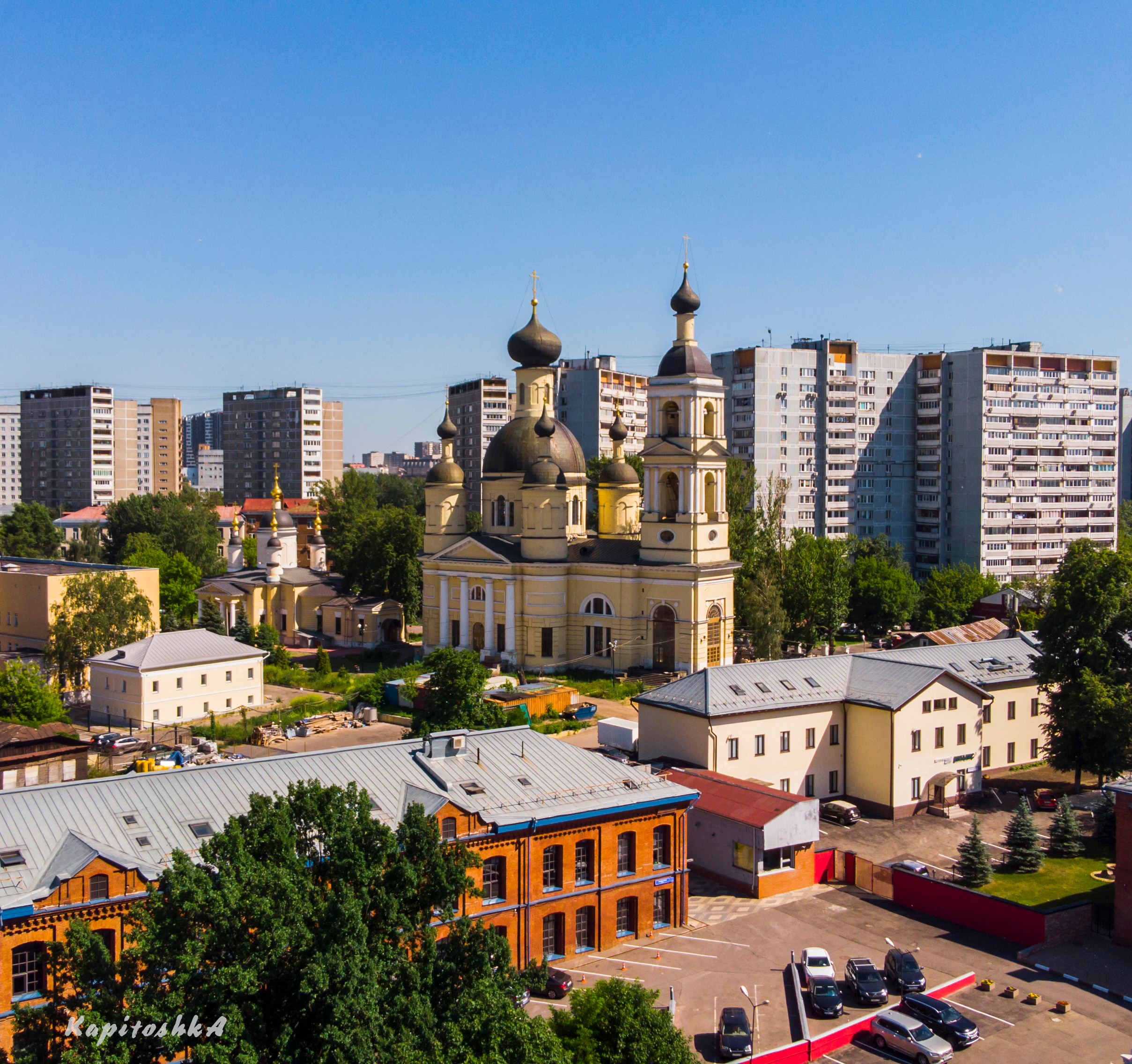 Храм введения пресвятой у салтыкова моста