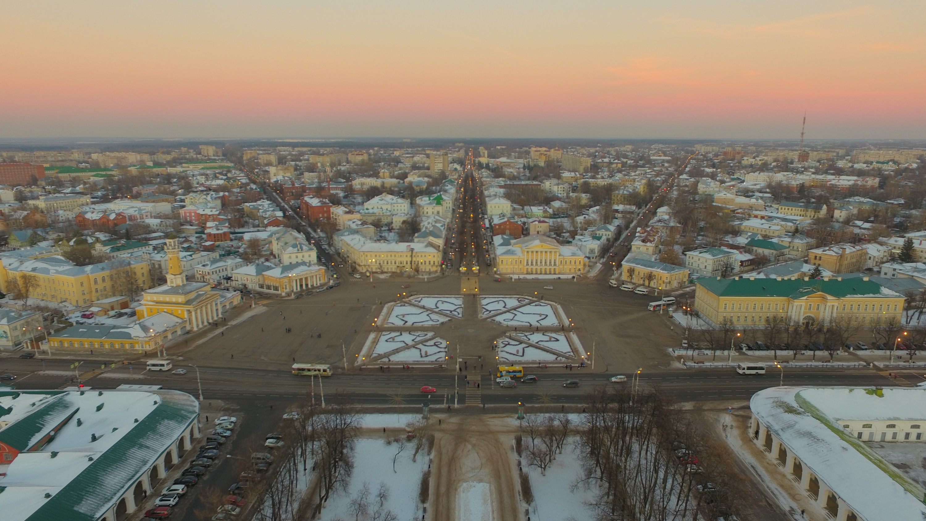 Фото ярославля с квадрокоптера