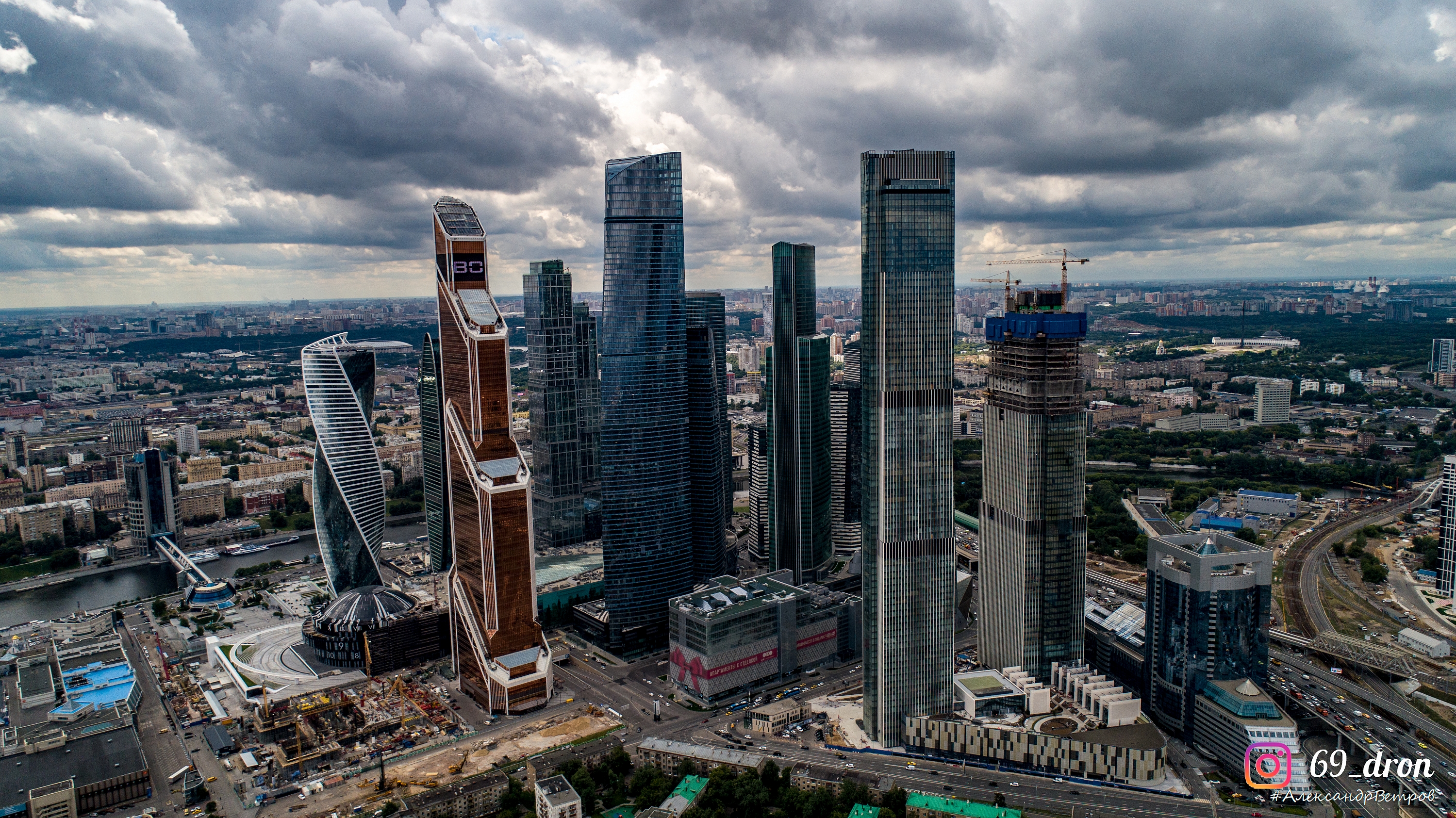 Фото москва сити сверху